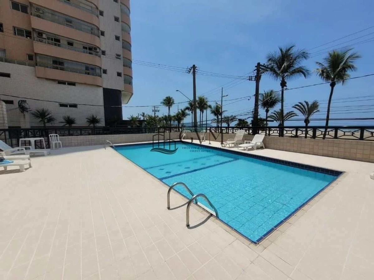 Foto principal do imóvel Apartamento de 2 quartos sendo uma suíte, na Aviação, Praia Grande, SP. em Aviação