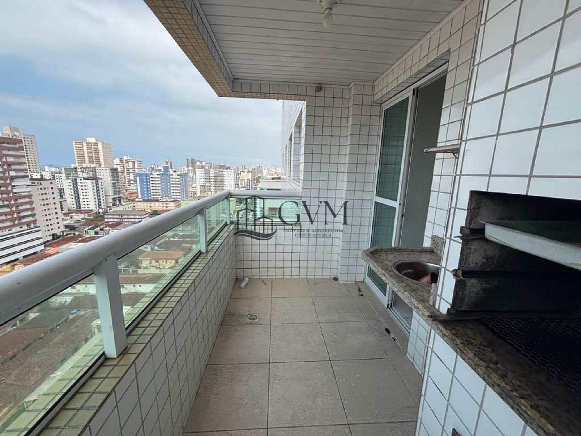 Ambiente do imóvel Apartamento vista mar com 2 quartos á venda na Guilhermina em Praia Grande