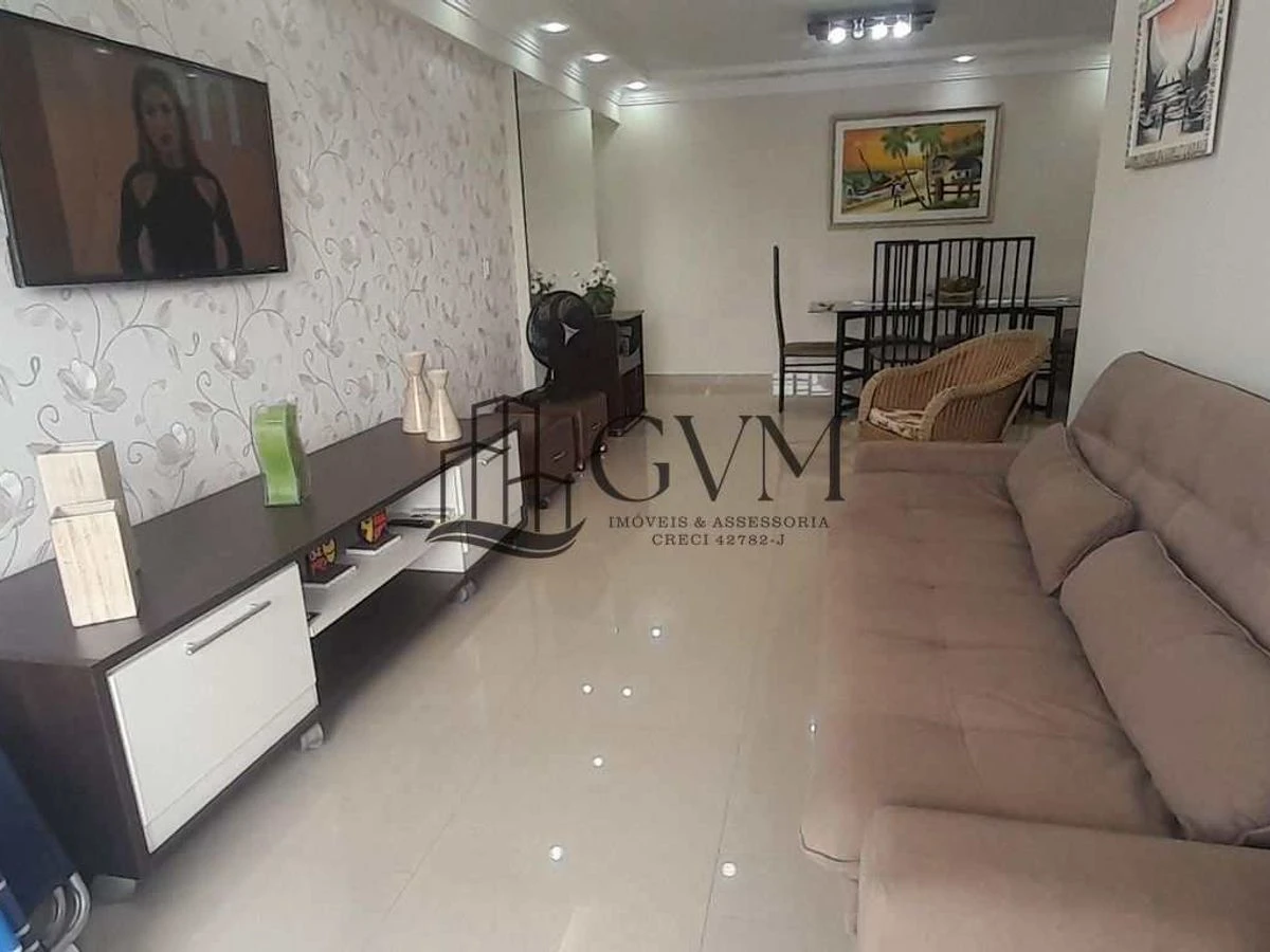 Foto principal do imóvel Apartamento frente mar com 3 quartos á venda na Guilhermina em Praia Grande em Guilhermina