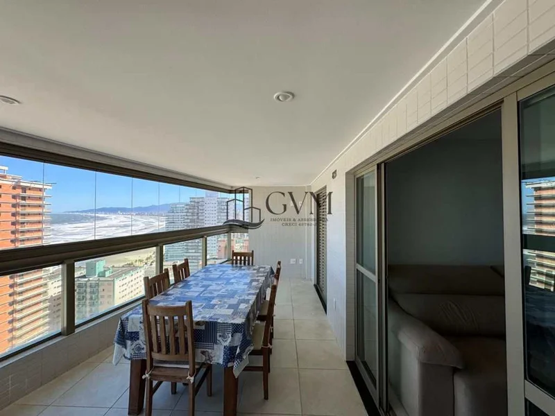 Ambiente do imóvel Apartamento com vista mar no Canto do Forte em Praia Grande/SP.