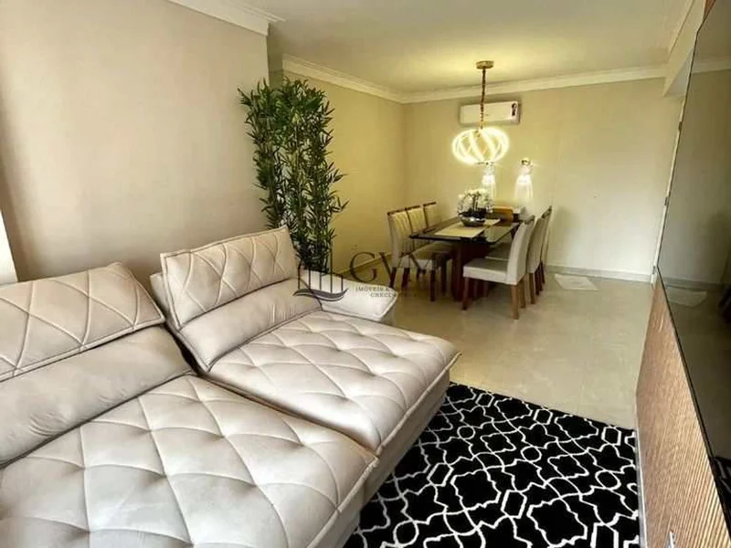 Ambiente do imóvel 2 dormitórios, sendo uma suíte, Boqueirão, Praia Grande, SP.