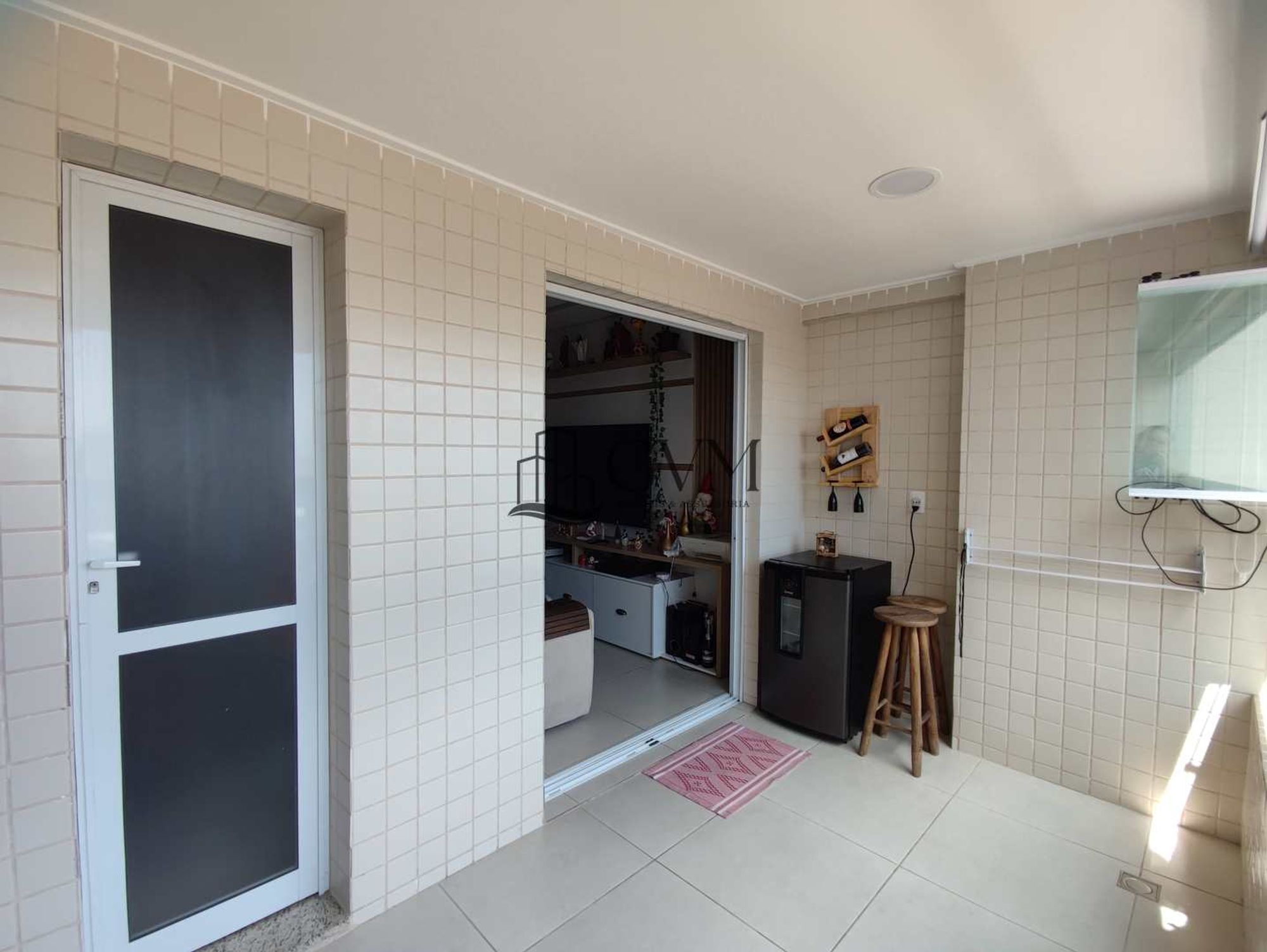 Interior do imóvel Apartamento com 2 quartos, Tupi, Praia Grande