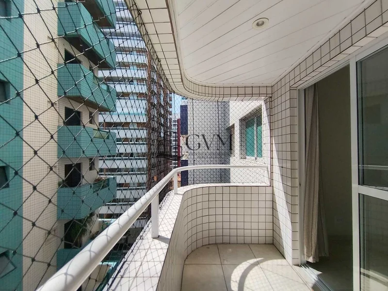 Interior do imóvel Apartamento com 2 quartos, Canto do Forte, Praia Grande