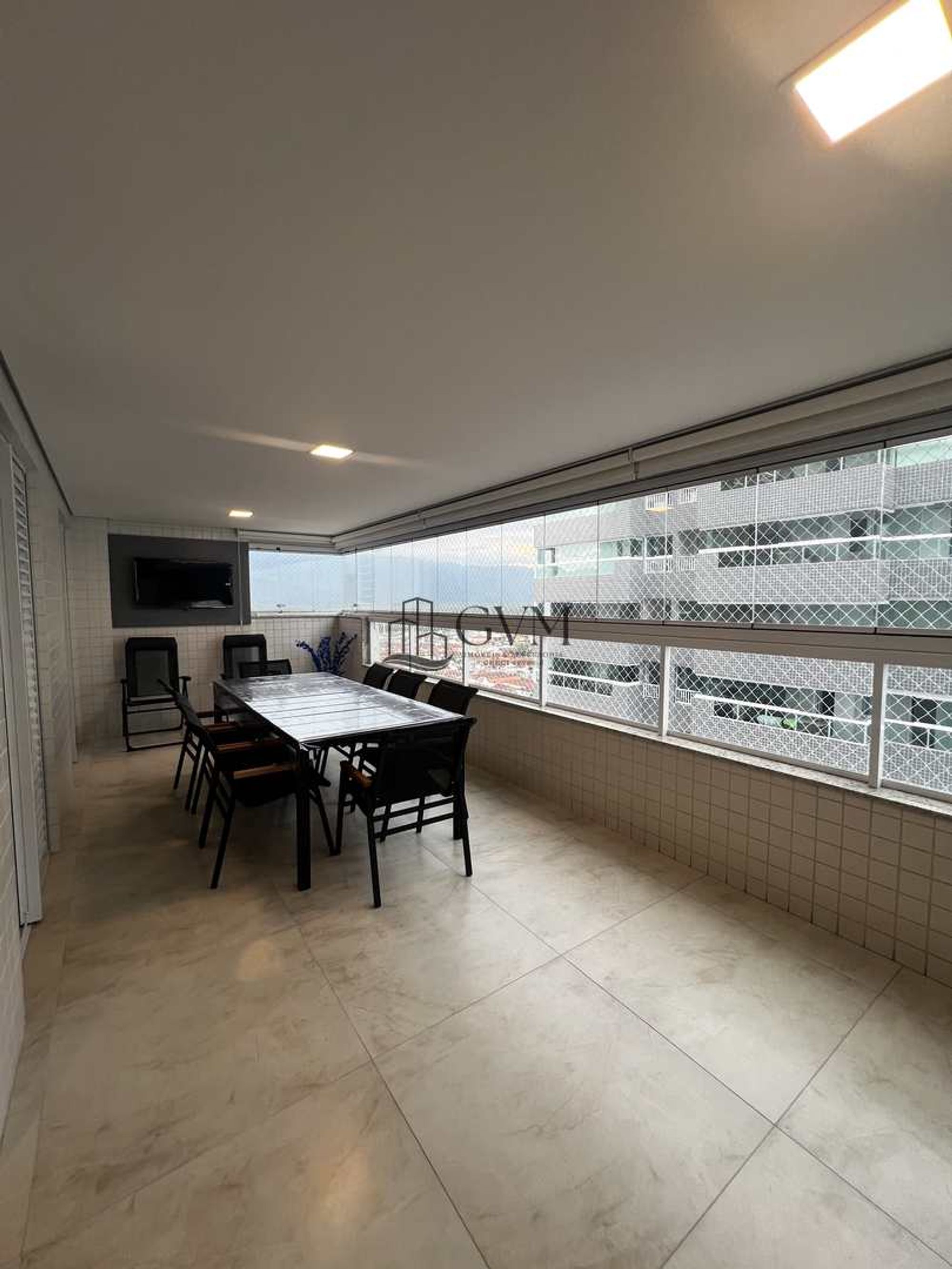 Interior do imóvel Apartamento com 3 quartos, Caiçara, Praia Grande