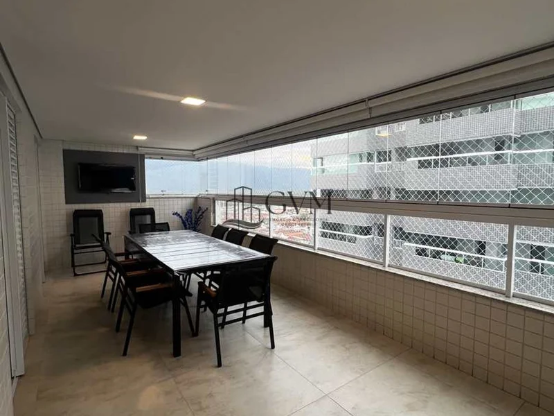 Interior do imóvel Apartamento com 3 quartos, Caiçara, Praia Grande