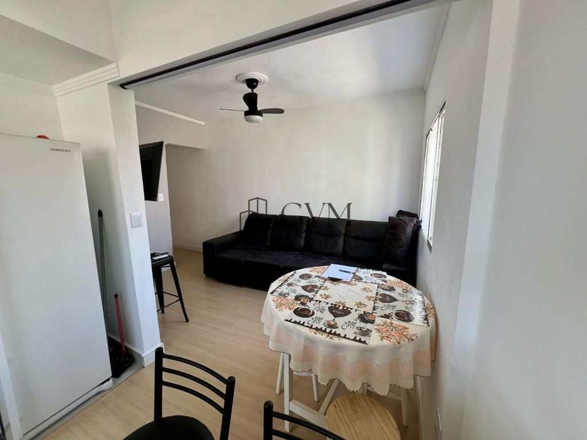 Interior do imóvel Apartamento no Boqueirão, Praia Grande/SP