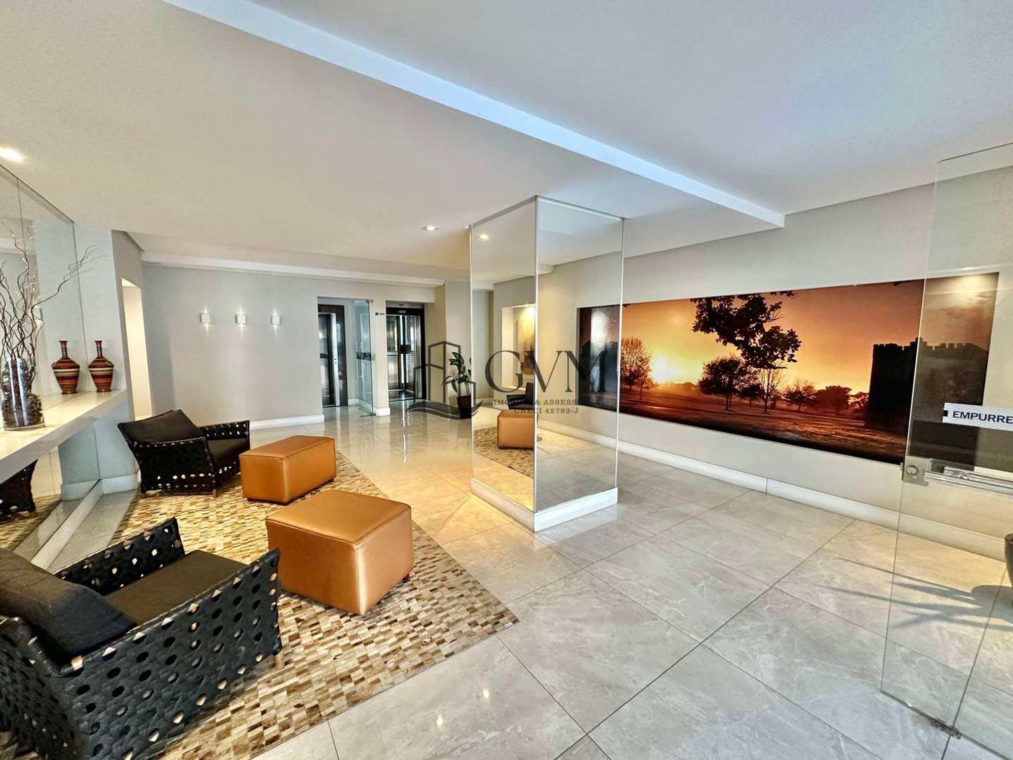 Interior do imóvel Apartamento com 3 quartos, Guilhermina, Praia Grande