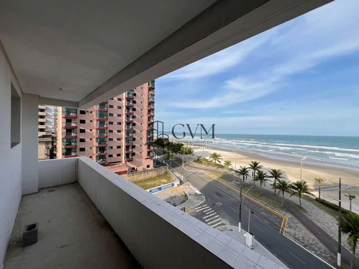 Foto principal do imóvel Apartamento com vista mar de 2 quartos á venda no Caiçara em Praia Grande em Caiçara