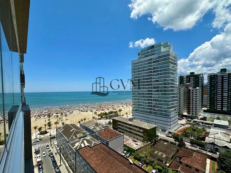 Interior do imóvel Apartamento com 3 quartos, Canto do Forte, Praia Grande