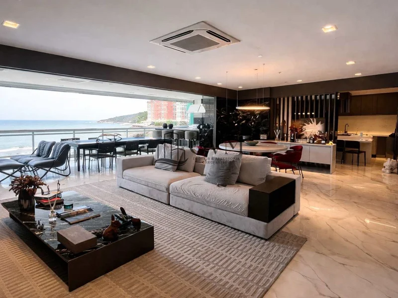 Interior do imóvel Apartamento com 3 quartos, Canto do Forte, Praia Grande