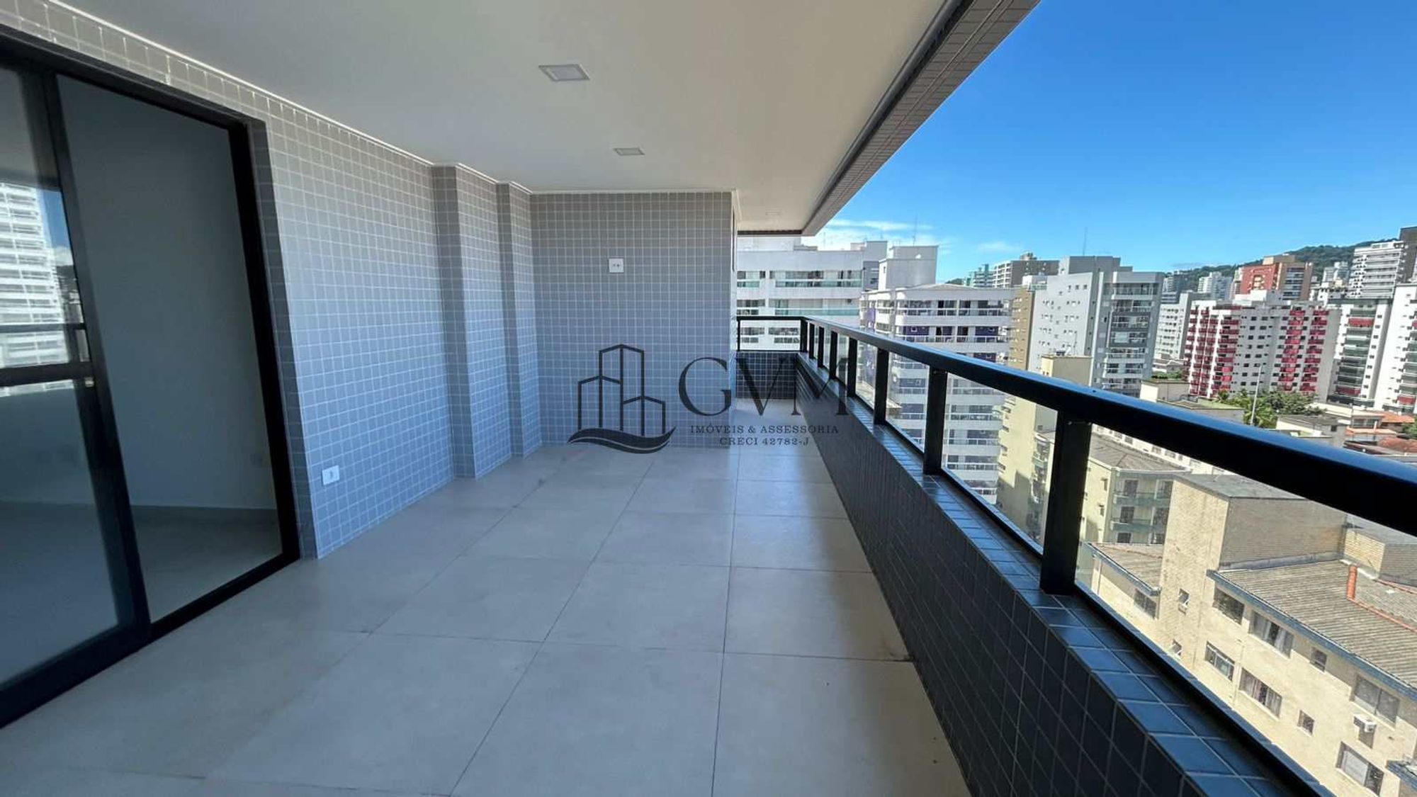 Interior do imóvel Apartamento com 3 quartos, Canto do Forte, Praia Grande