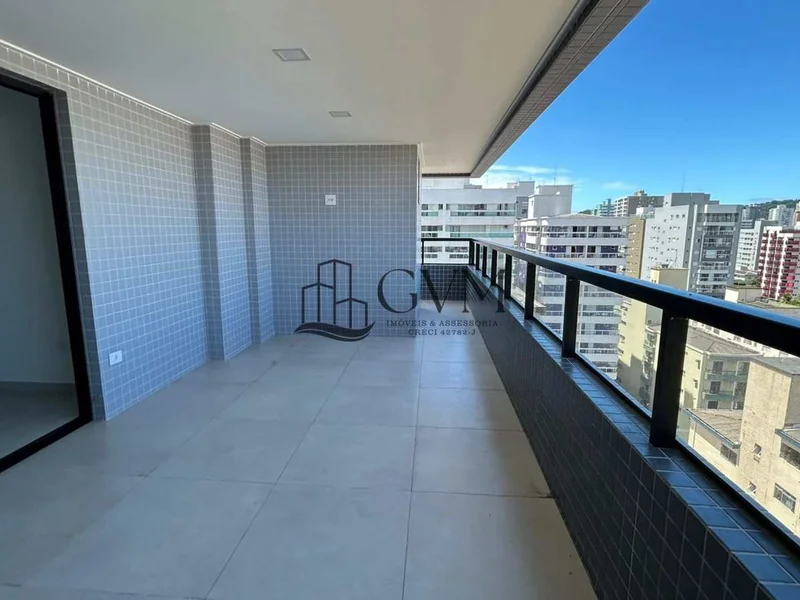 Interior do imóvel Apartamento com 3 quartos, Canto do Forte, Praia Grande