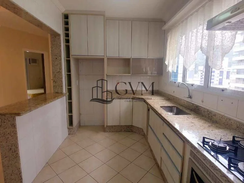 Interior do imóvel Apartamento com 2 quartos sendo suíte - Canto do Forte - Praia Grande/SP