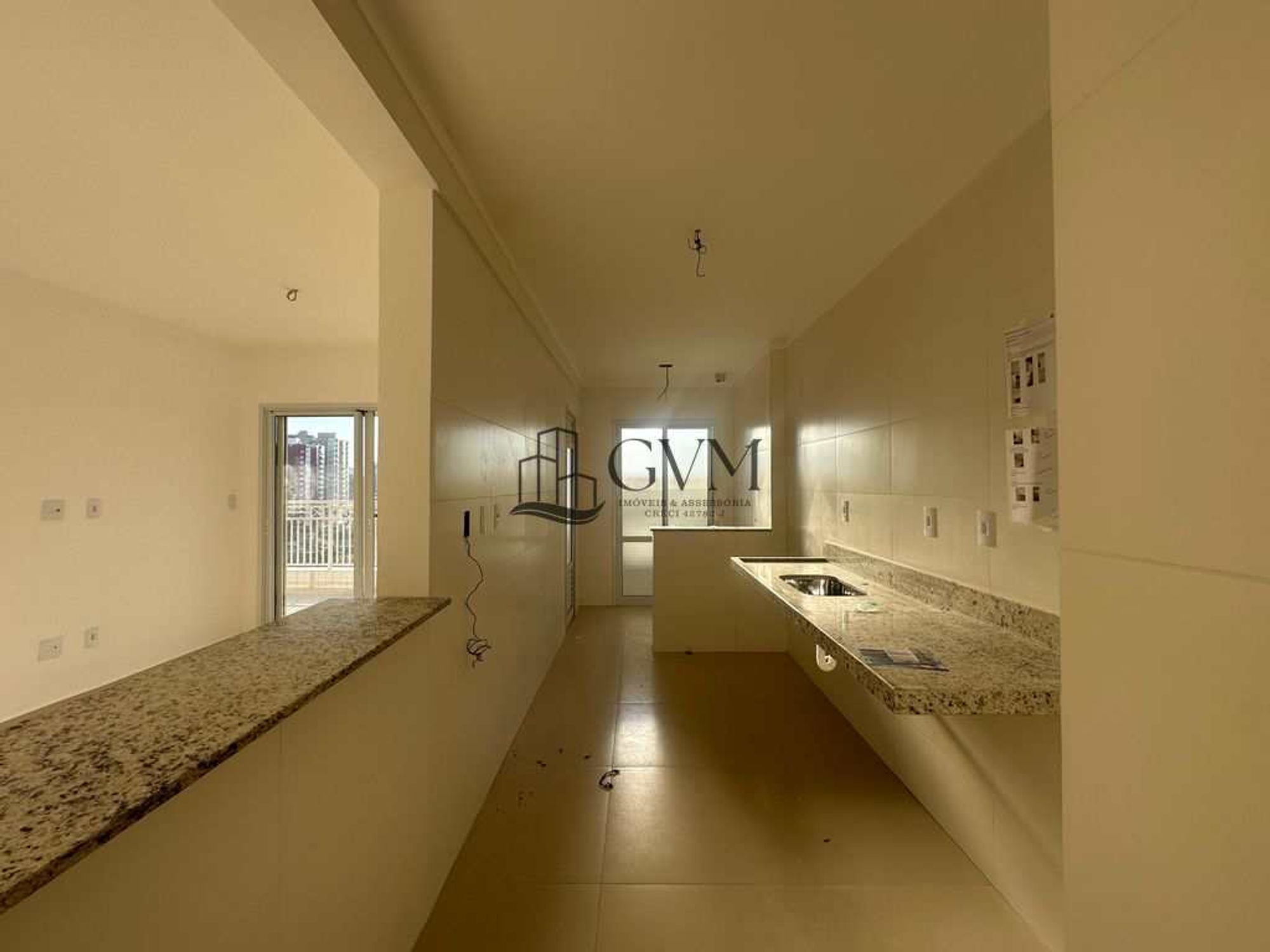 Ambiente do imóvel Apartamento novo com 2 quartos á venda no Canto do Forte em Praia Grande