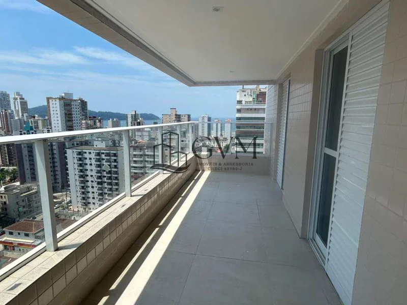 Interior do imóvel Apartamento com 2 quartos, Guilhermina, Praia Grande