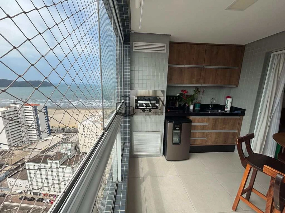 Foto principal do imóvel Apartamento vista mar com 2 quartos á venda no Boqueirão em Praia Grande em Boqueirão