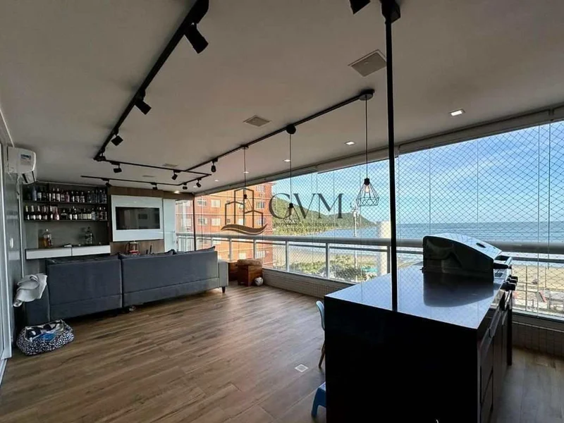 Interior do imóvel Apartamento Vista Mar com 4 quartos à venda no Canto do Forte em Praia Grande