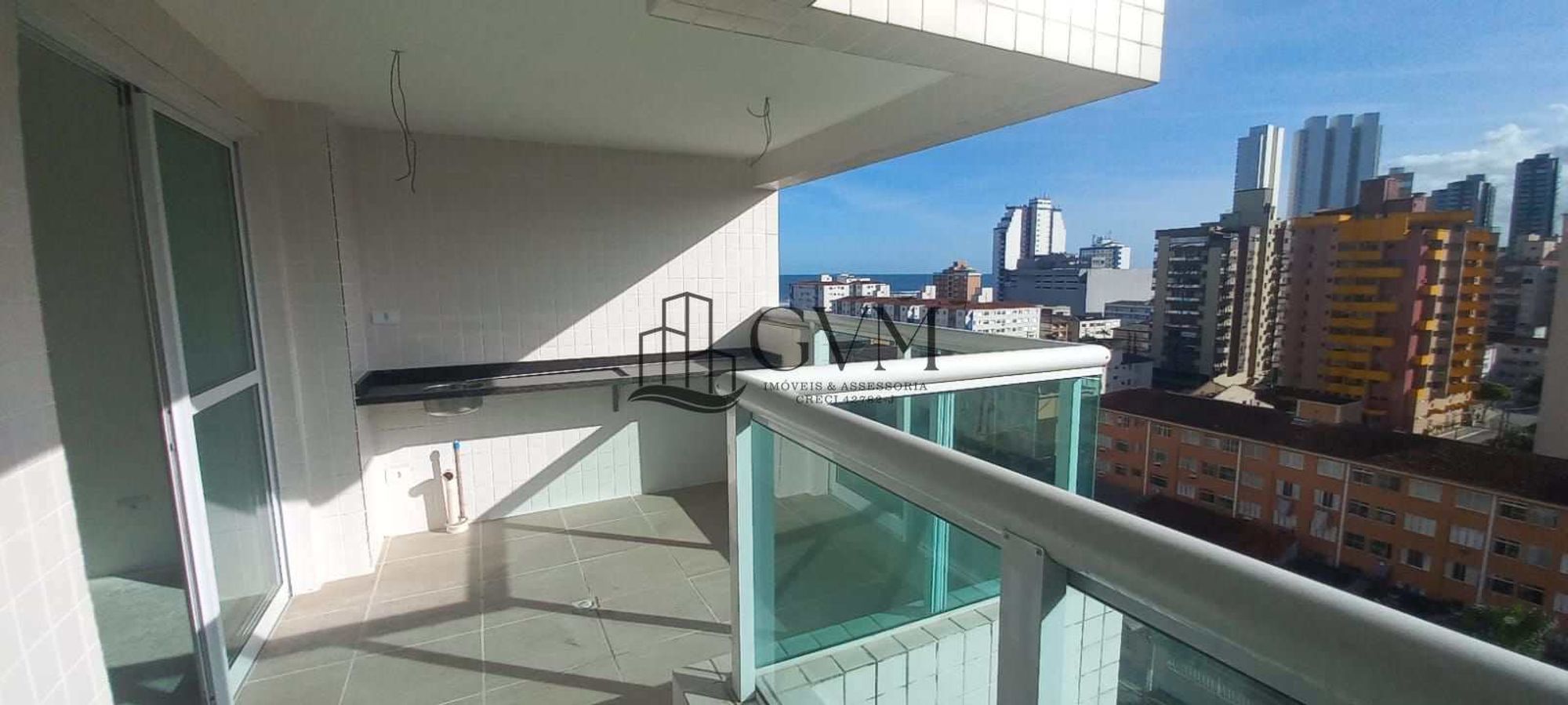 Interior do imóvel Apartamento com 2 quartos, Canto do Forte, Praia Grande