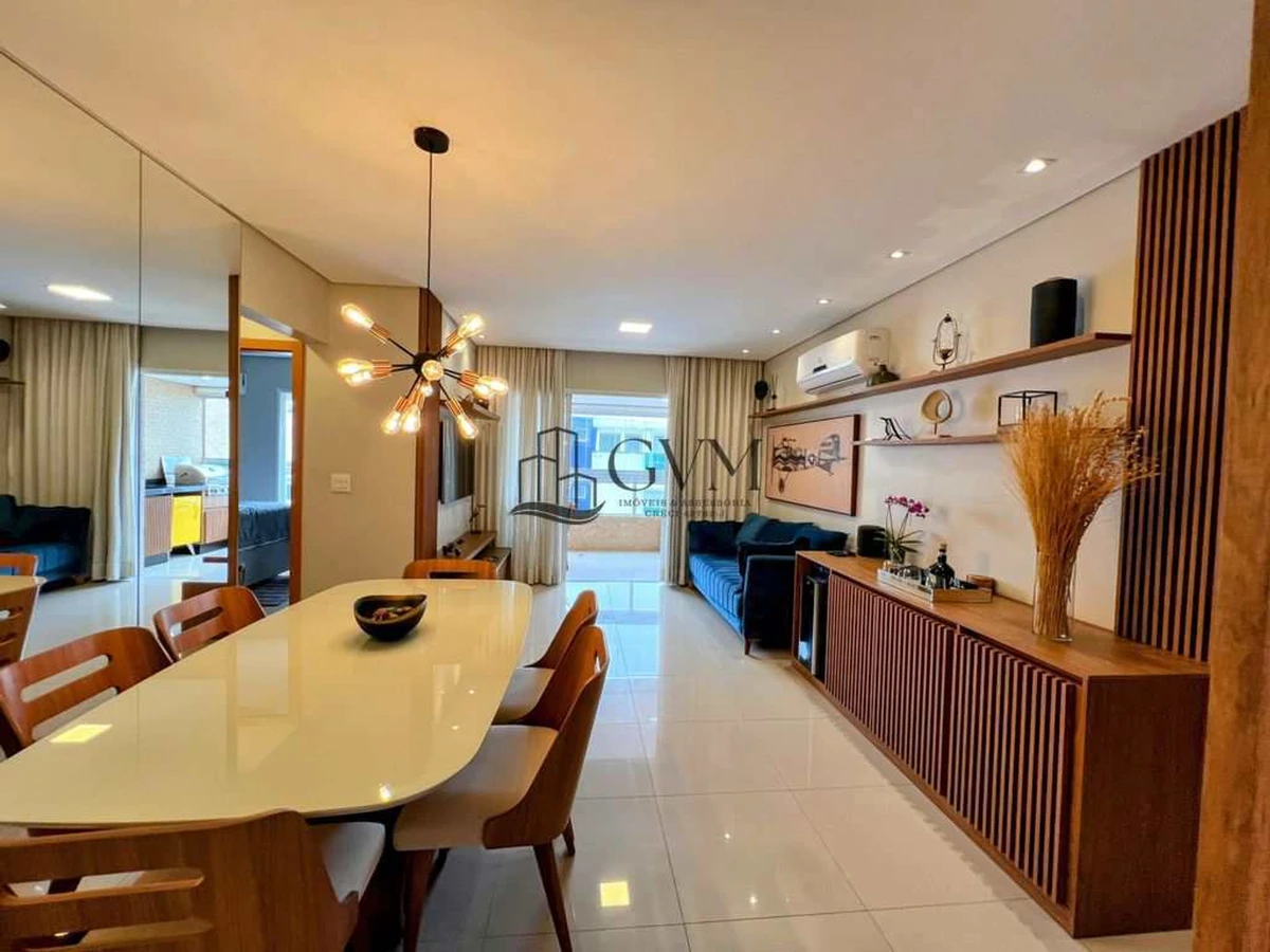 Foto principal do imóvel Apartamento com 2 suítes vista mar á venda no Boqueirão em Praia Grande em Boqueirão