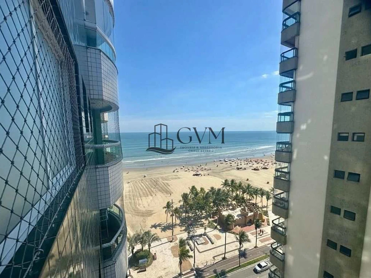 Foto principal do imóvel Apartamento de 3 quartos frente ao mar á venda no Canto do Forte em Praia Grande em Canto do Forte