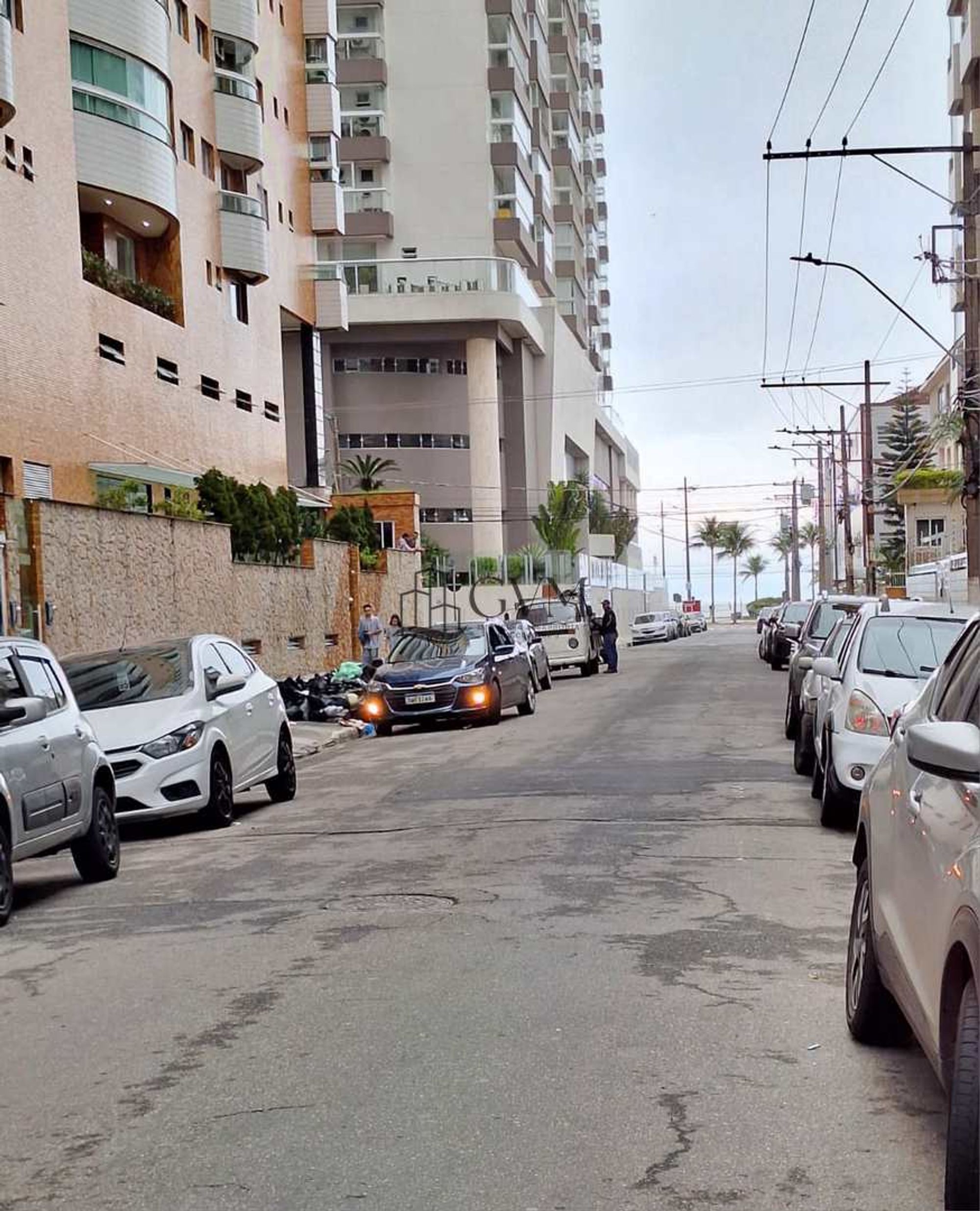 Interior do imóvel Apartamento com 2 quartos, Canto do Forte, Praia Grande