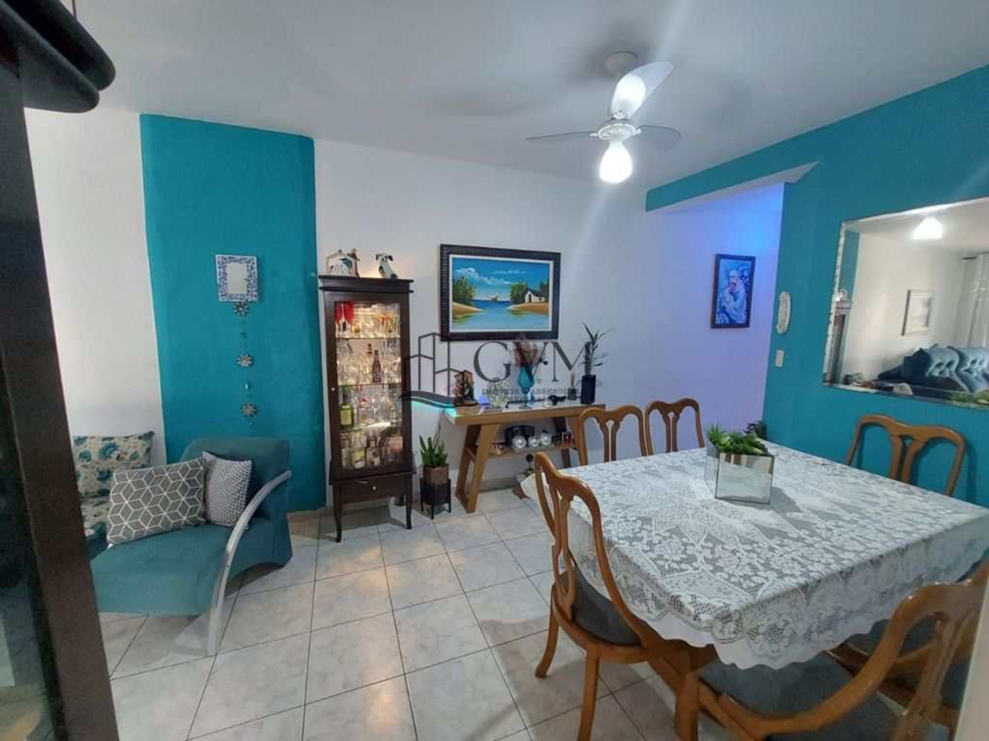 Foto 5 do imóvel Apartamento de 2 quartos na Guilhermina, Praia Grande, SP.