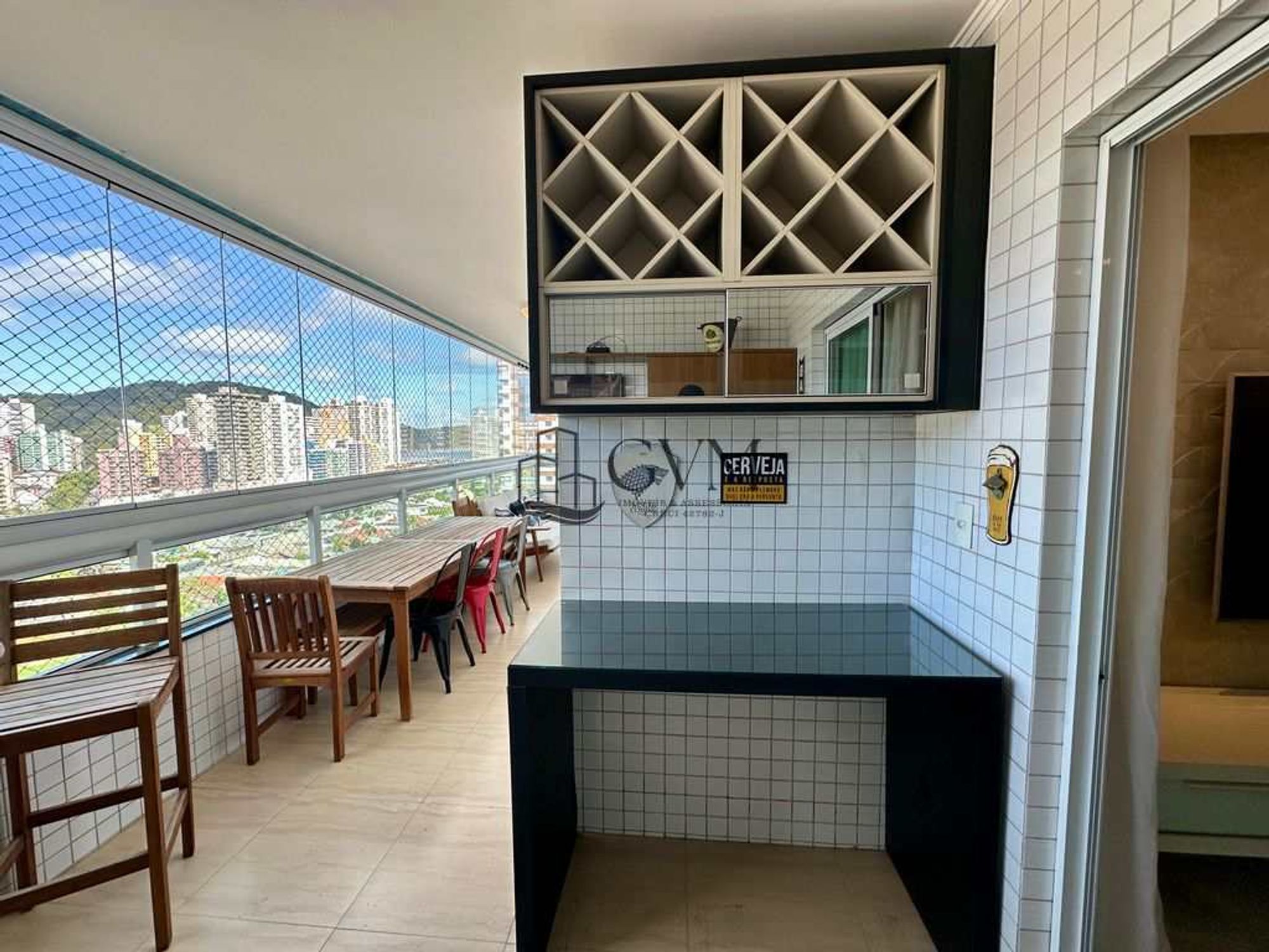 Ambiente do imóvel Apartamento com 3 quartos á venda no Canto do Forte em Praia Grande