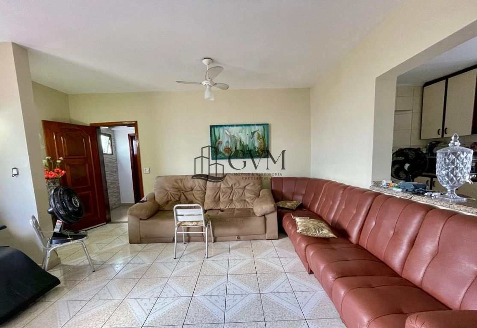 Ambiente do imóvel Apartamento frente mar com 3 quartos à venda no Boqueirão em Praia Grande