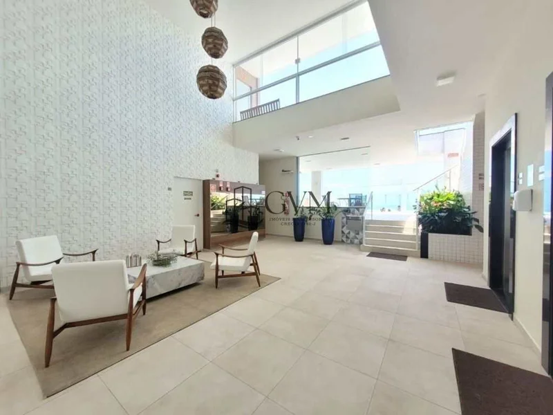 Interior do imóvel Apartamento de 2 quartos sendo uma suíte, no Canto do Forte, Praia Grande, SP.