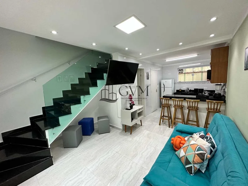 Interior do imóvel Casa de Condomínio com 2 quartos, Tupi, Praia Grande