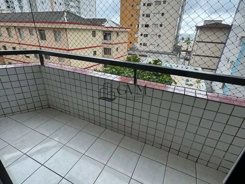 Ambiente do imóvel Guilhermina, Praia Grande, SP, 2 quartos sendo uma suíte.