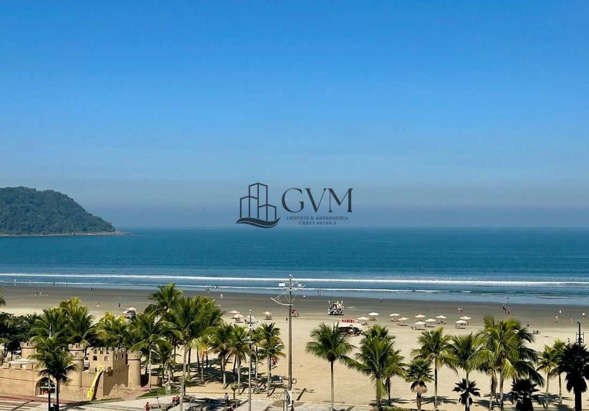 Interior do imóvel Apartamento Vista Mar com 2 quartos à venda no Canto do Forte em Praia Grande