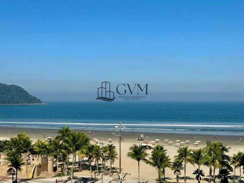 Interior do imóvel Apartamento Vista Mar com 2 quartos à venda no Canto do Forte em Praia Grande