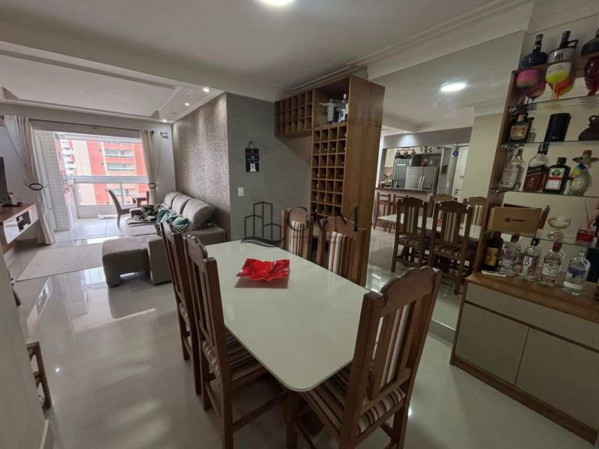 Mais fotos do imóvel Apartamento com vista mar de 2 quartos á venda no Canto do Forte em Praia Grande