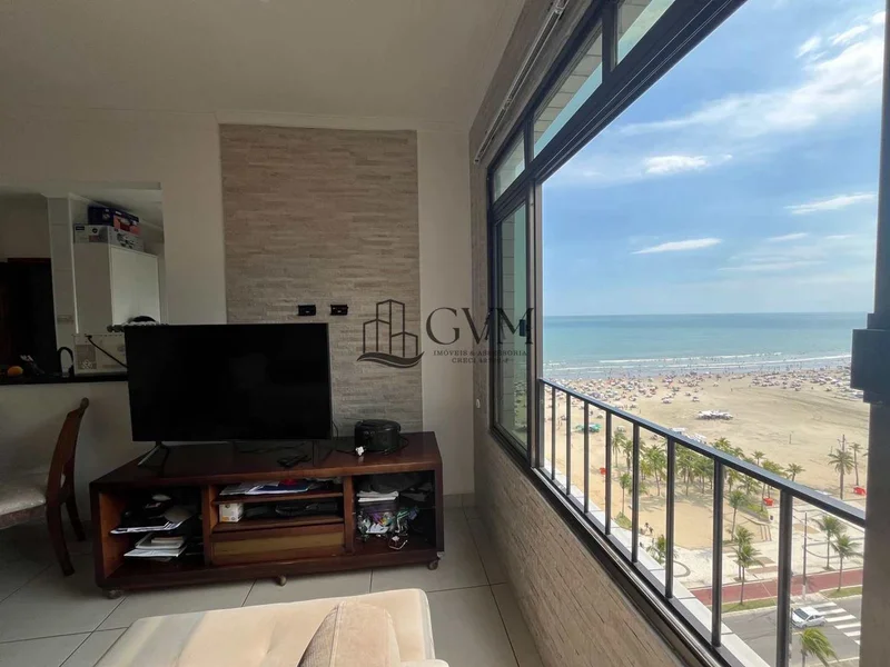 Interior do imóvel Apartamento com 2 quartos, Boqueirão, Praia Grande