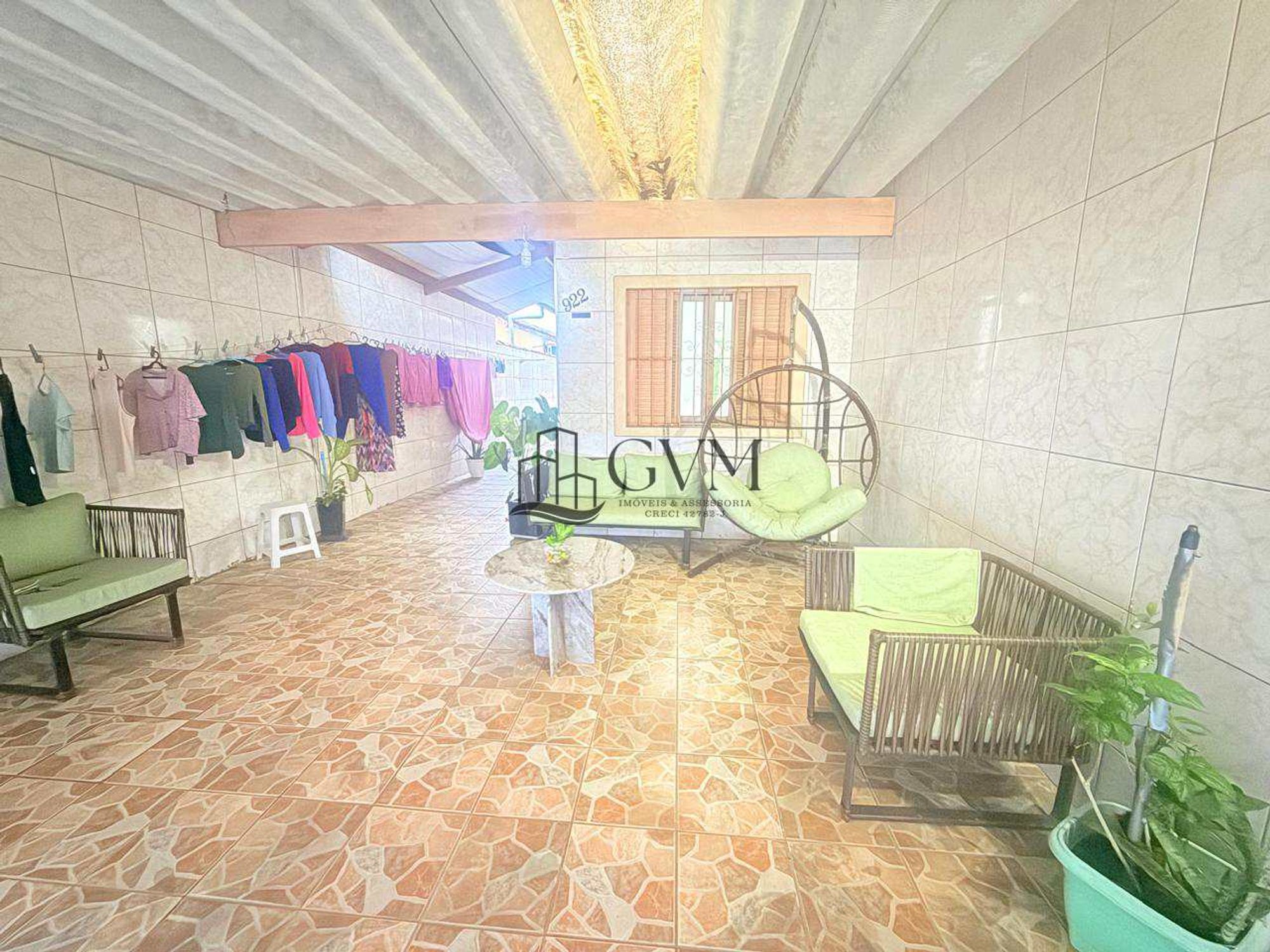 Interior do imóvel Casa com 2 quartos, Balneário Maracanã, Praia Grande