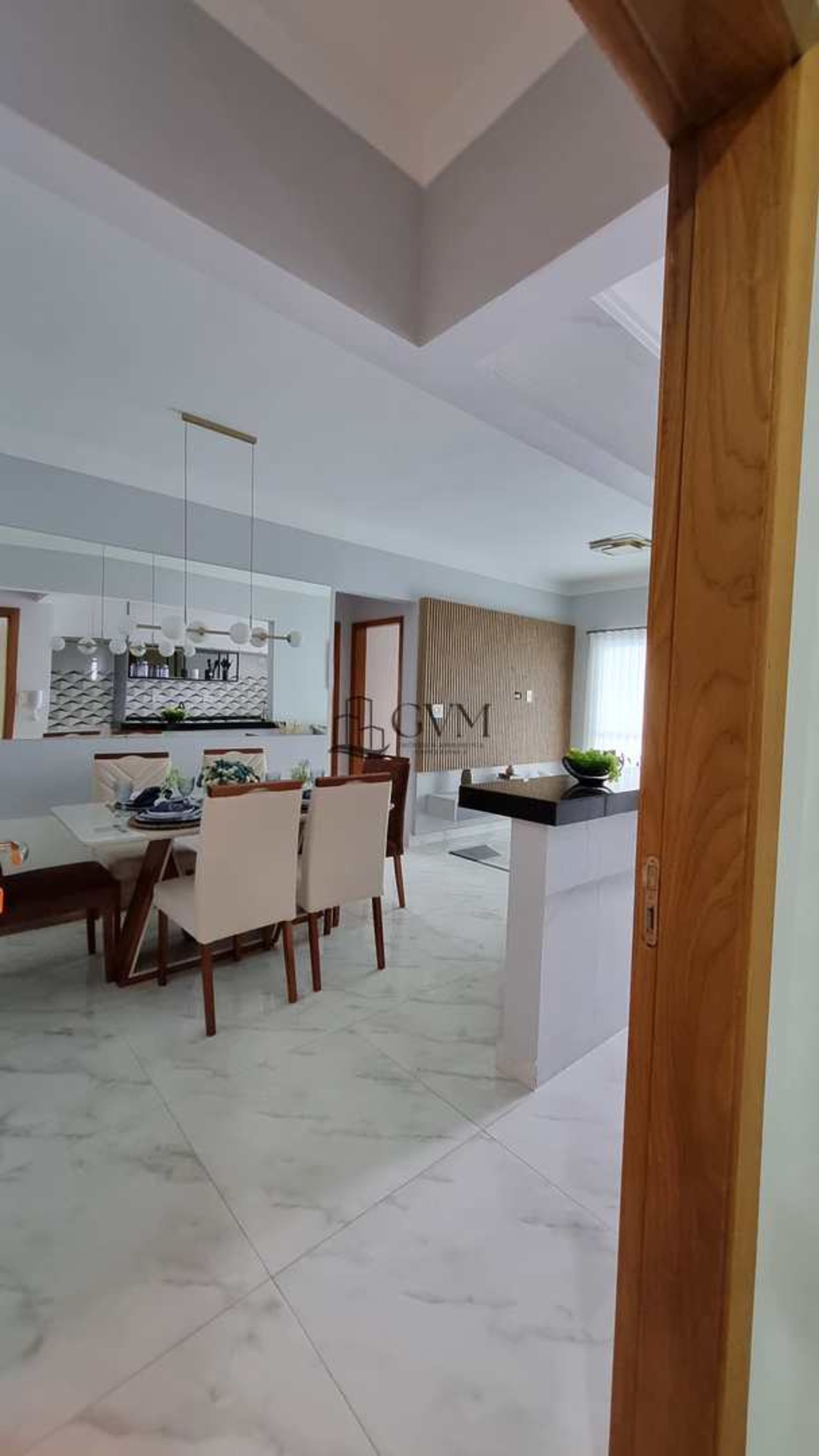 Interior do imóvel Apartamento com 2 quartos, Caiçara, Praia Grande