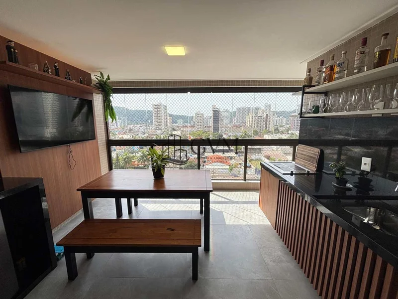 Mais fotos do imóvel Apartamento com 3 quartos, Canto do Forte, Praia Grande