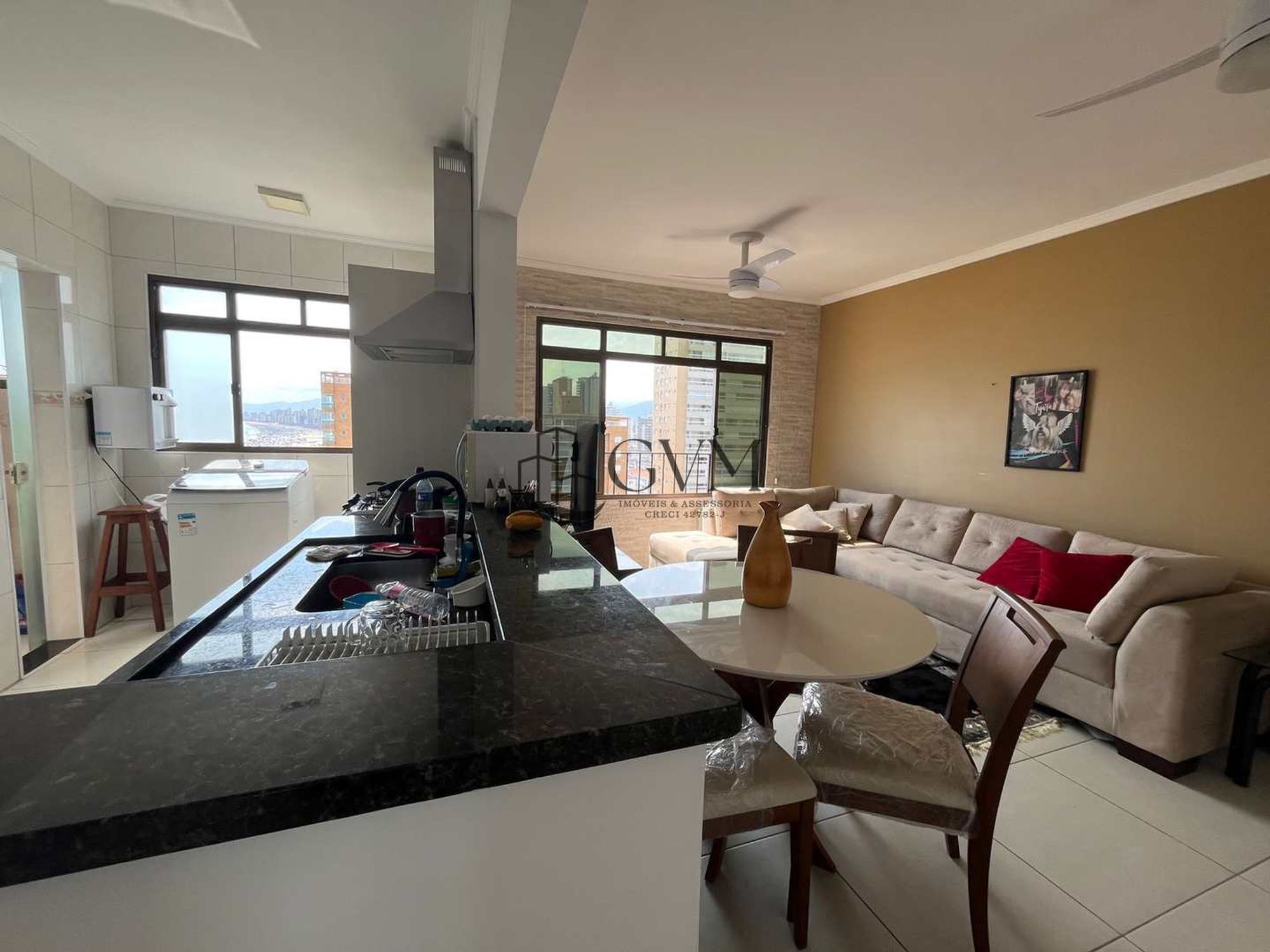 Ambiente do imóvel Apartamento com 2 quartos, Boqueirão, Praia Grande