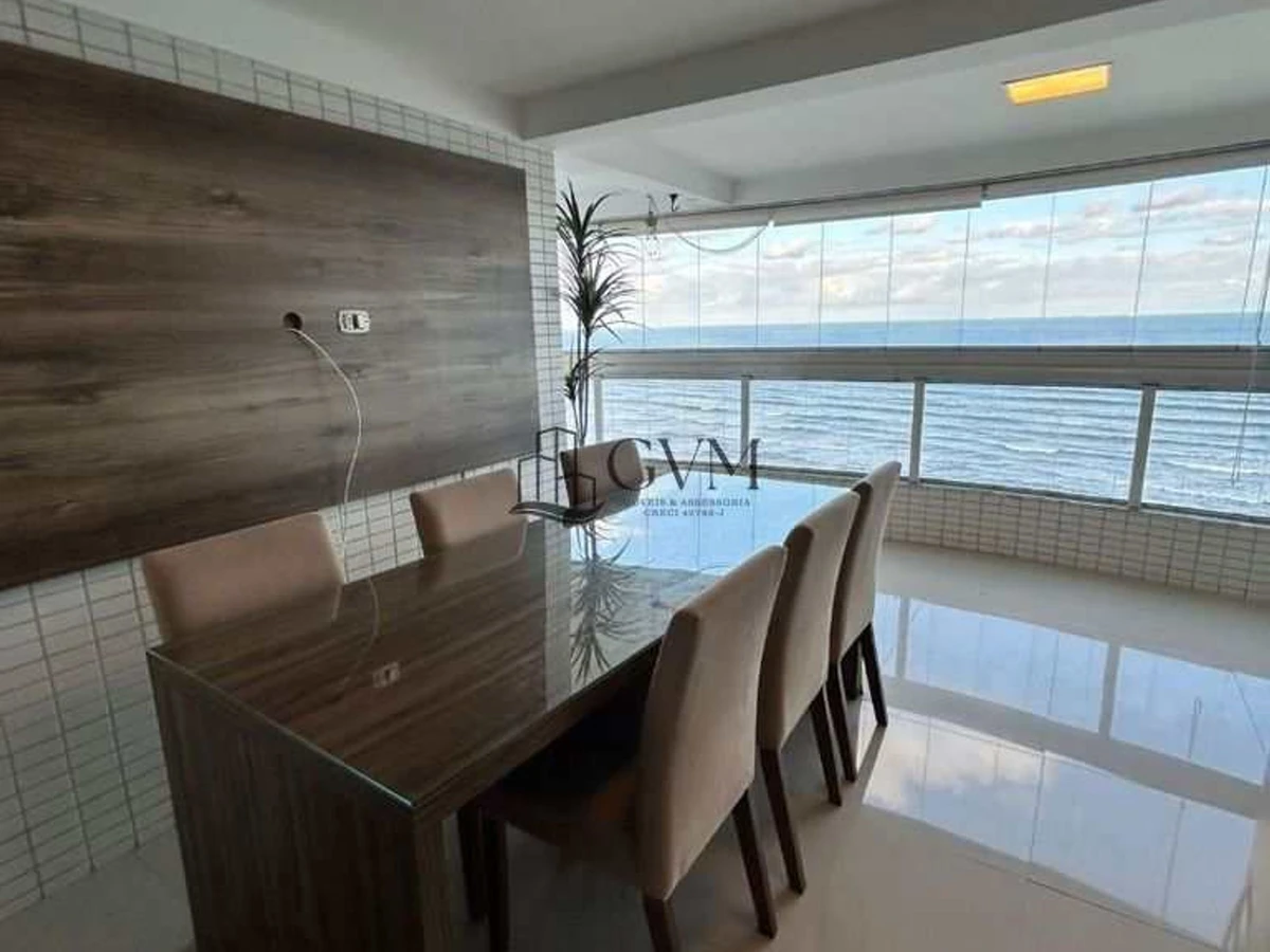 Foto principal do imóvel Apartamento vista mar na Aviação em Praia Grande, SP em Aviação