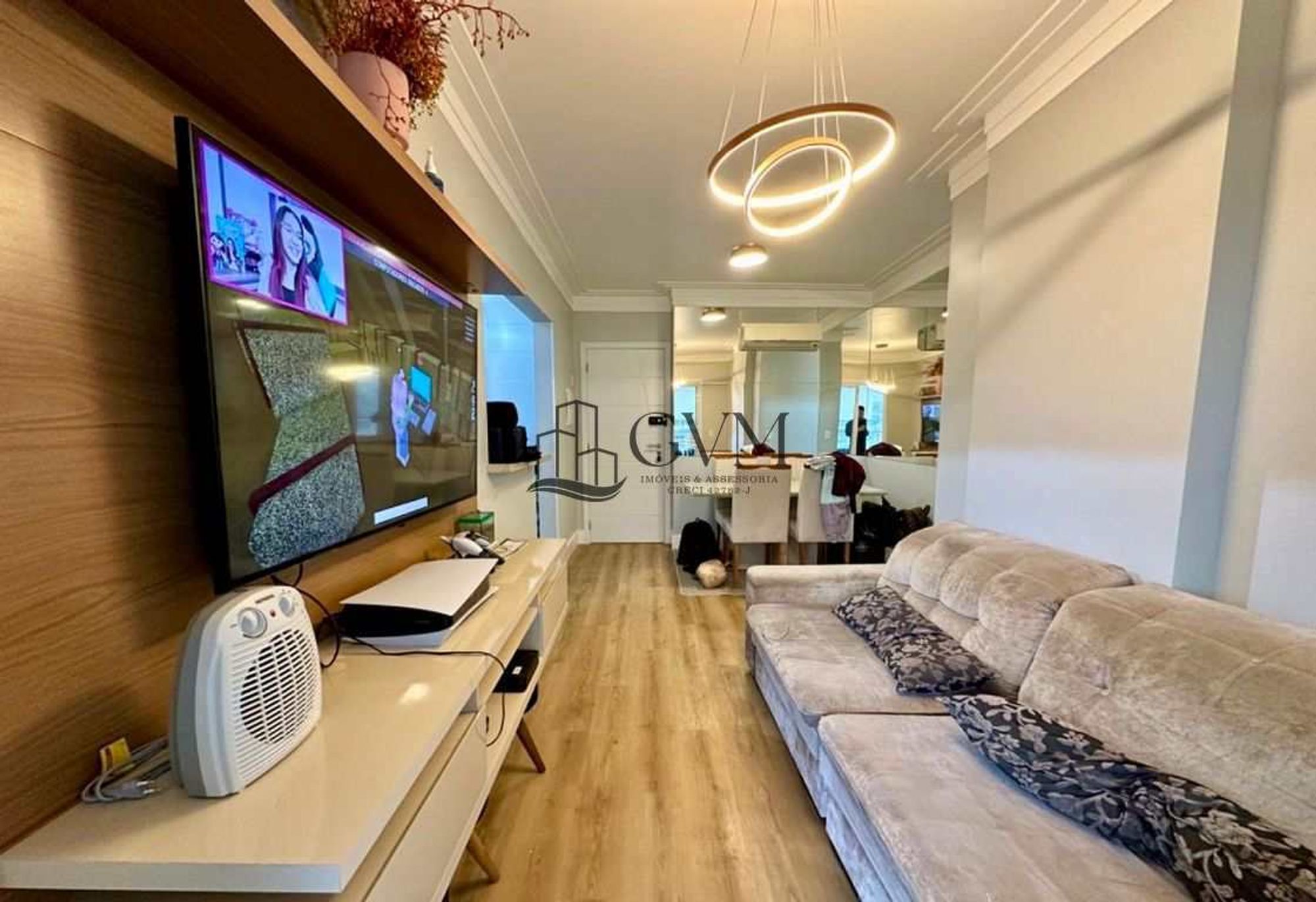 Ambiente do imóvel Apartamento Mobiliado com 2 quartos à venda no Canto do Forte em Praia Grande