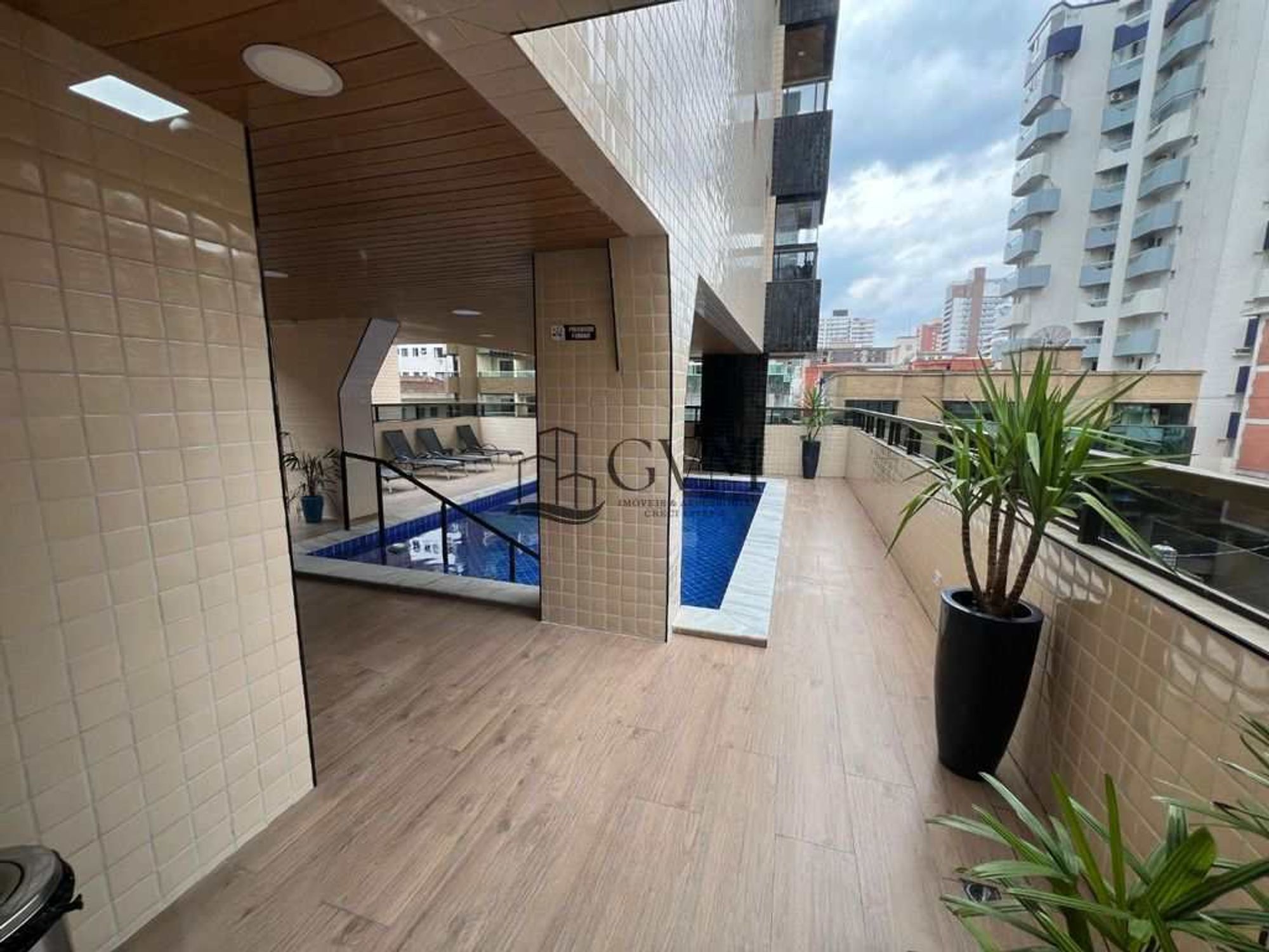 Interior do imóvel Cobertura com 3 quartos, Canto do Forte, Praia Grande