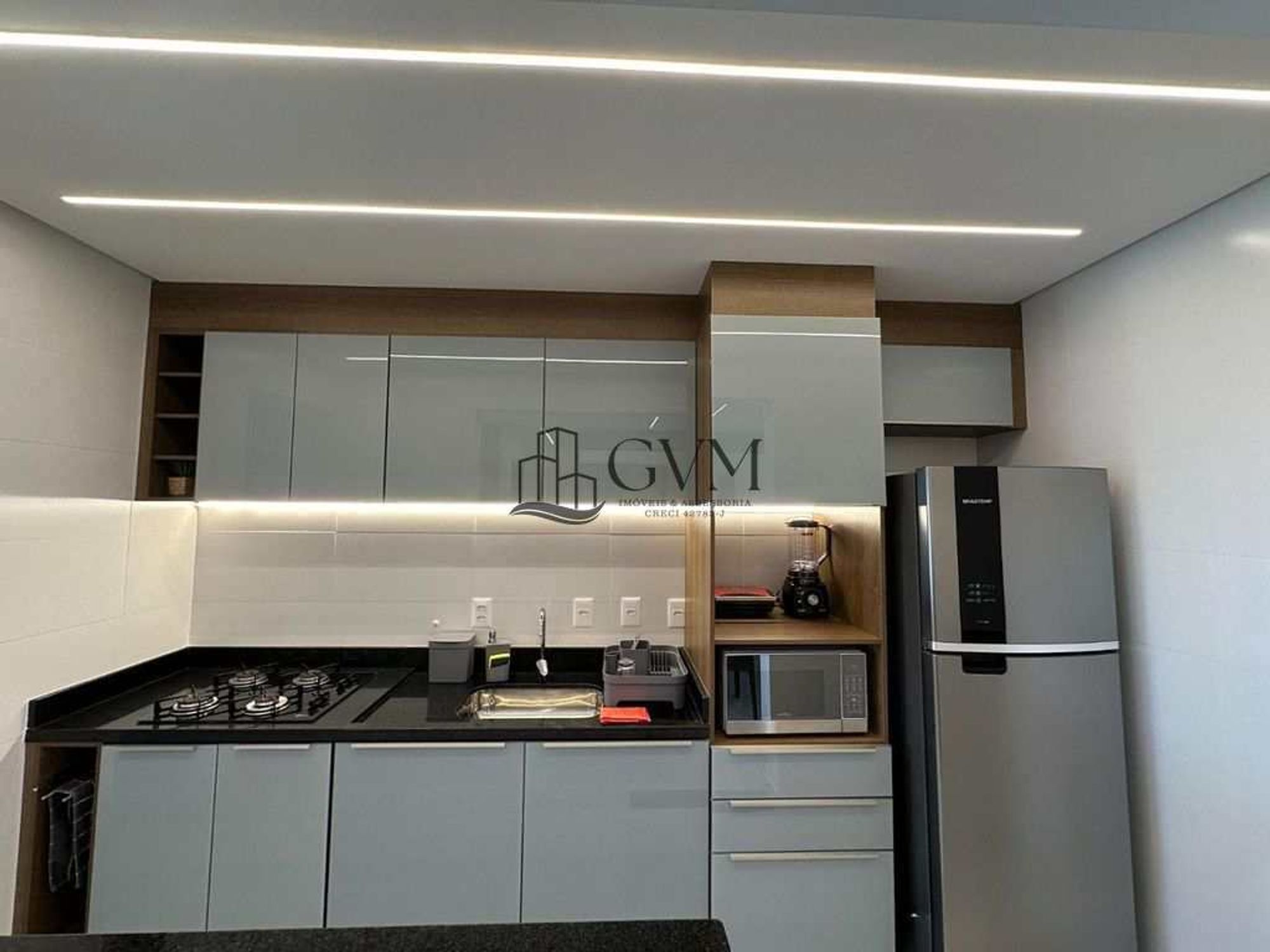 Foto 5 do imóvel Apartamento com 1 quarto, mobiliado, á venda no Canto do Forte em Praia Grande