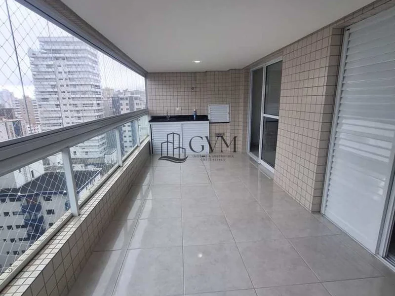 Ambiente do imóvel Apartamento com 3 quartos, Canto do Forte, Praia Grande