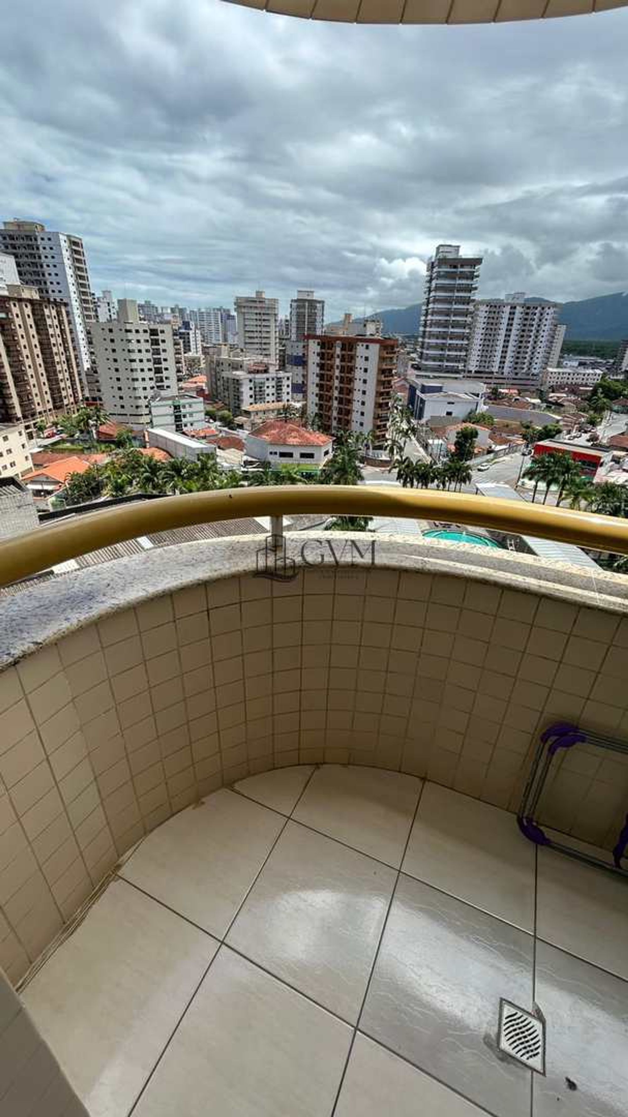 Interior do imóvel Apartamento com 1 quarto, Caiçara, Praia Grande