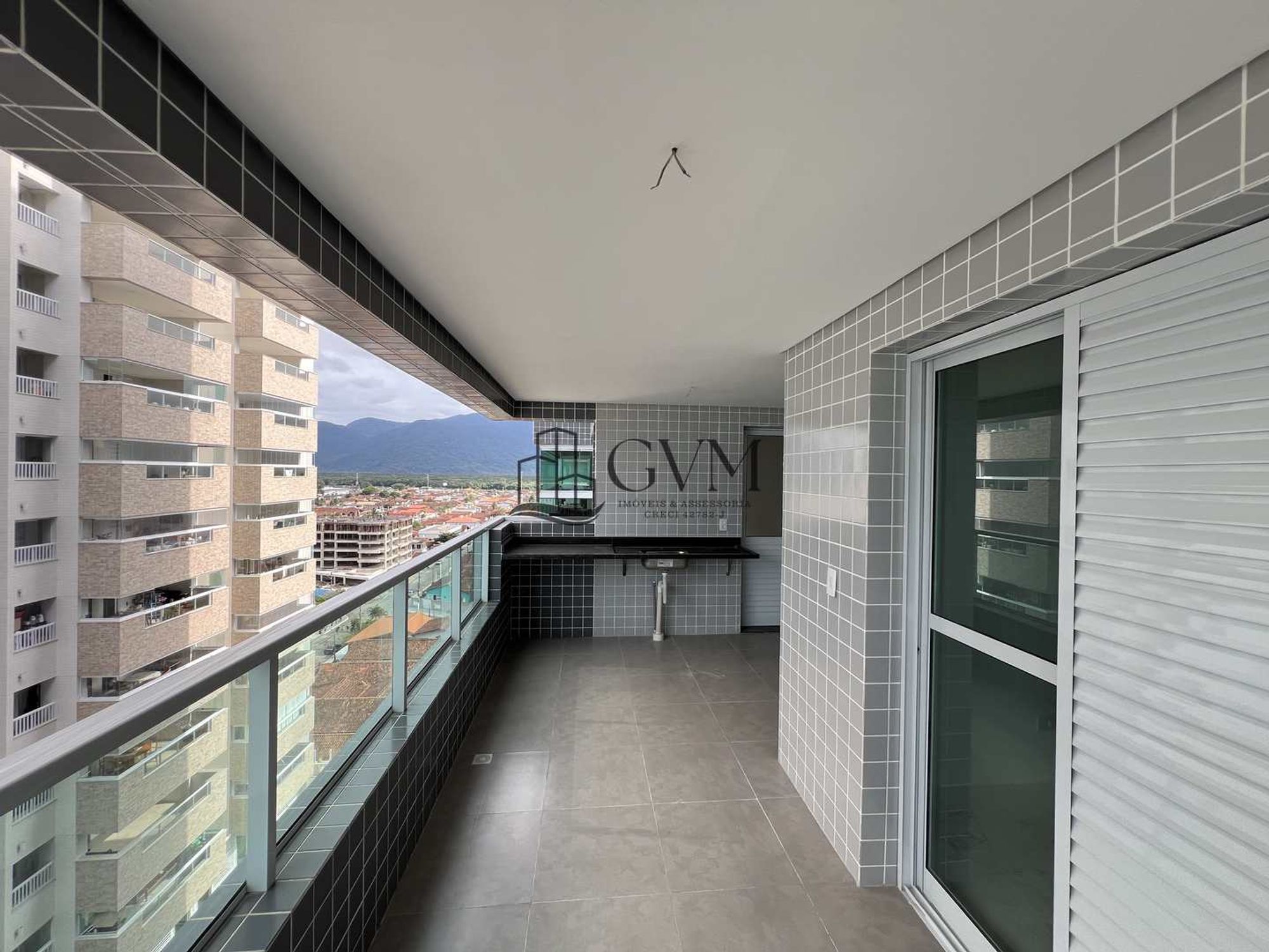 Interior do imóvel Apartamento com 2 quartos, Caiçara, Praia Grande