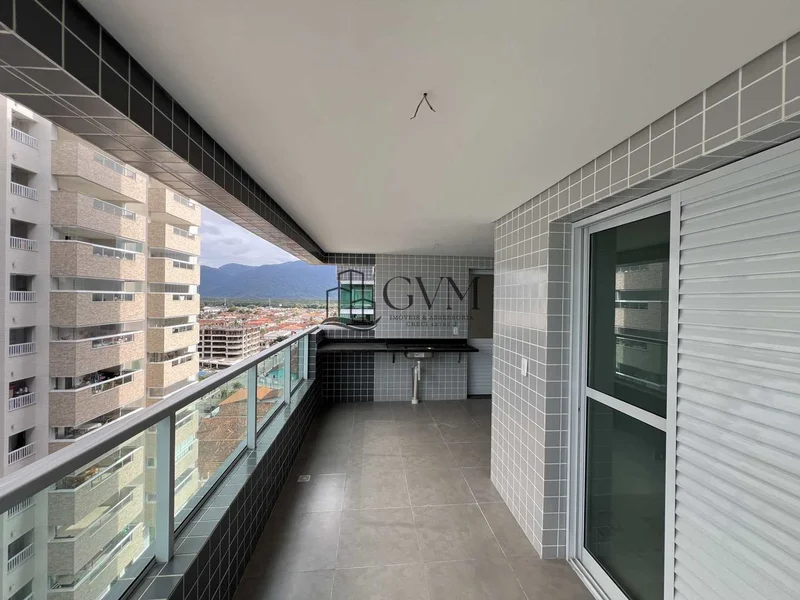 Interior do imóvel Apartamento com 2 quartos, Caiçara, Praia Grande