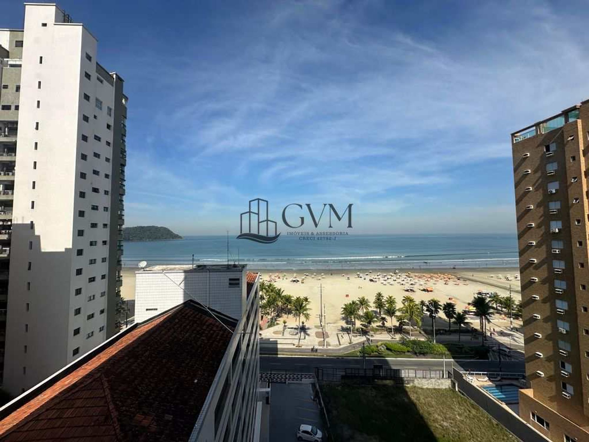 Interior do imóvel Apartamento vista mar no Canto do Forte em Praia Grande/SP