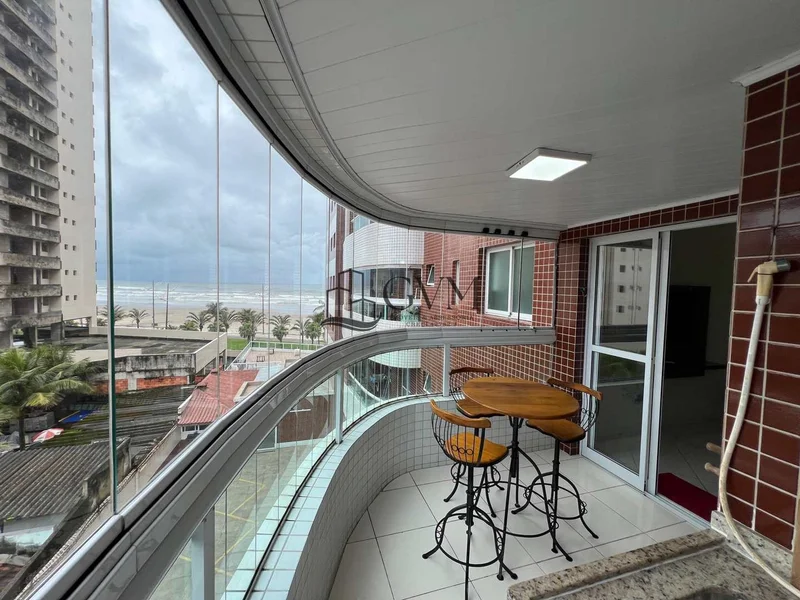 Interior do imóvel Apartamento com 2 quartos, Balneário Maracanã, Praia Grande