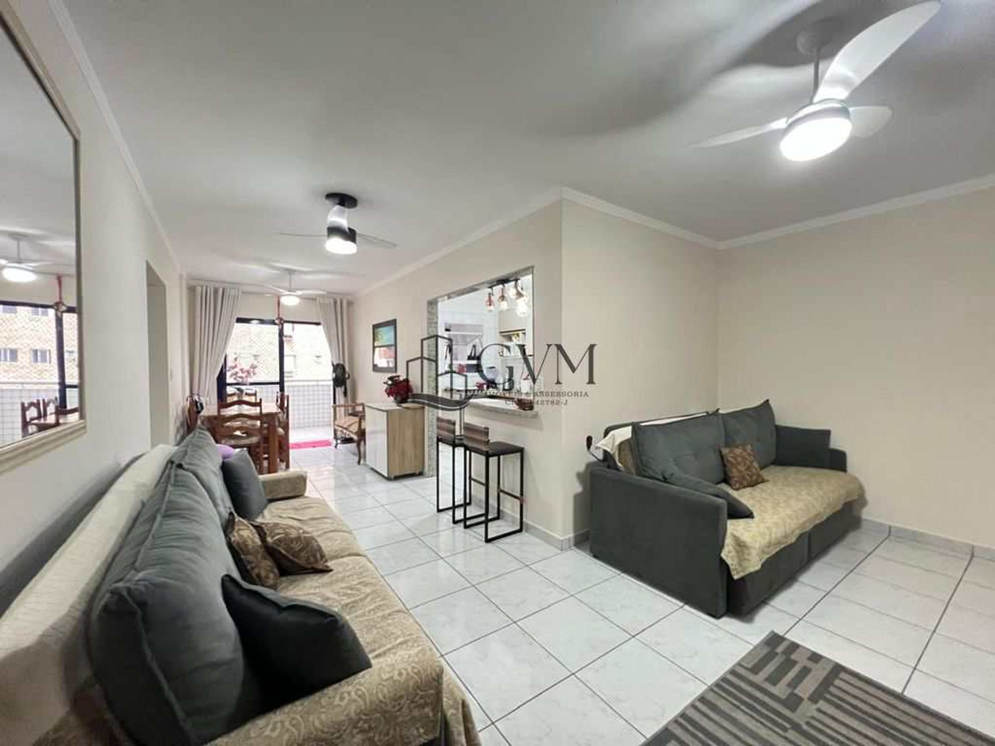 Ambiente do imóvel Apartamento com 1 quarto á venda no Canto do Forte em Praia Grande